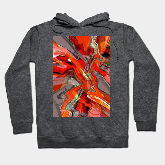 Digital abstract art 1.4 Hoodie by EpiPri